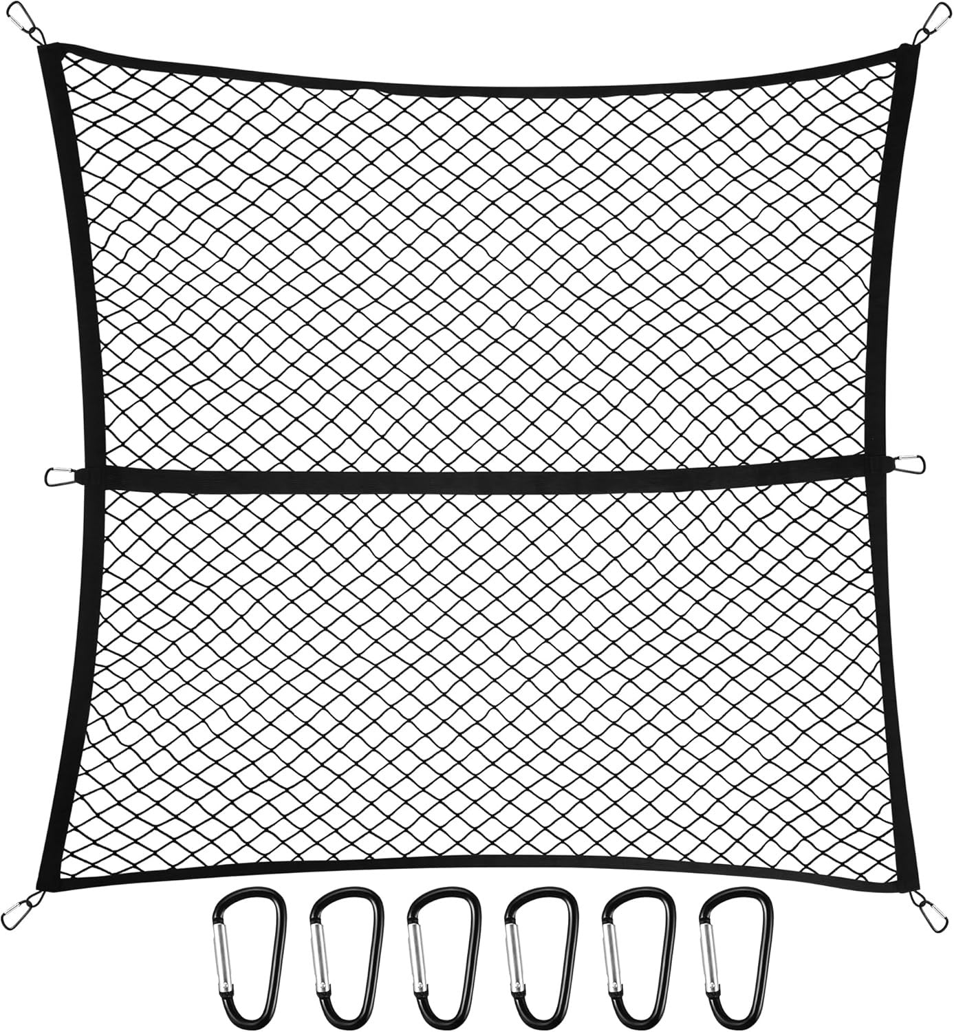 Cargo Net for Ford F150, F250, F350 Super Duty Pickup Truck Bed (2000-2025)