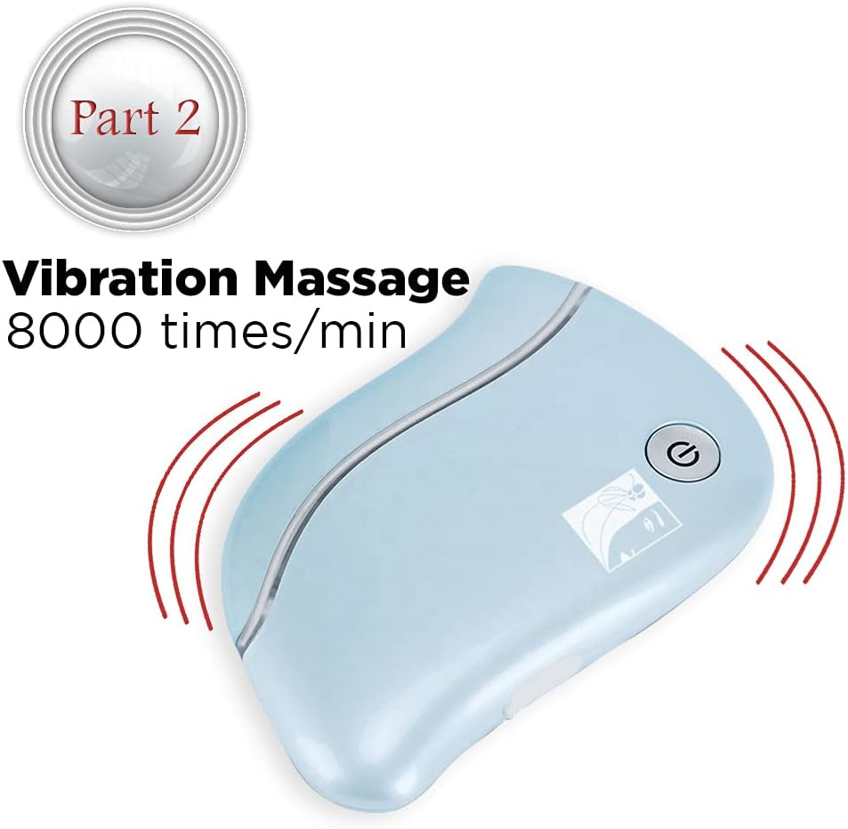 Rejuvenate Your Skin with the 4-in-1 Electric Heated Gua Sha Facial Massager for Ultimate Face and Neck Care