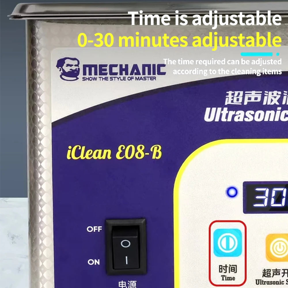 MECHANIC RS180 MAX Mobile Phone Rear Camera Cleaning Agent Ultrasonic Cleaning Camera Watermark Black Spots Thin Solvent Tool