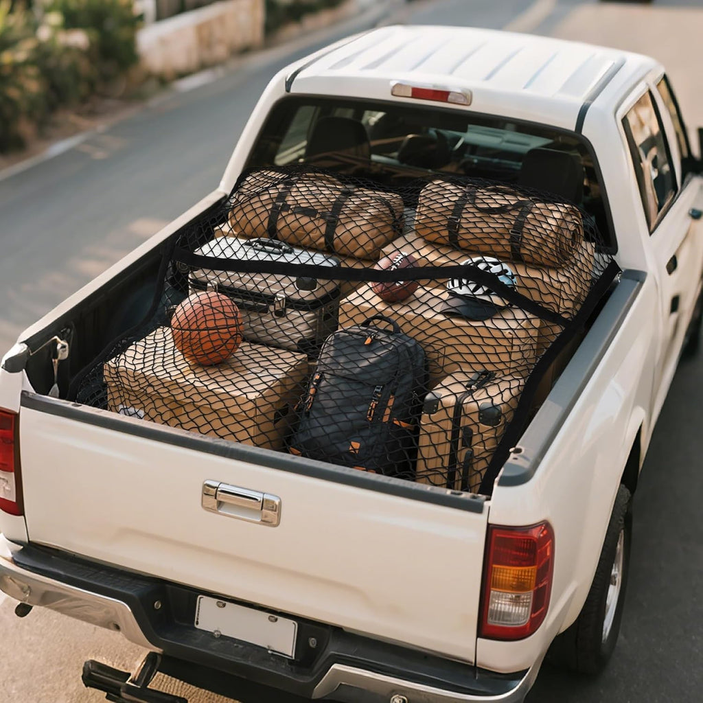 Cargo Net for Ford F150, F250, F350 Super Duty Pickup Truck Bed (2000-2025)