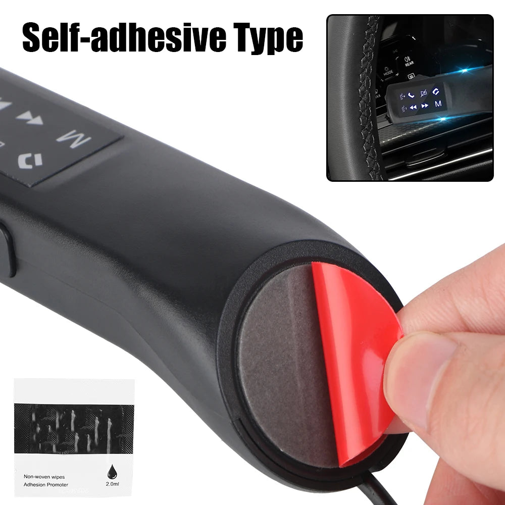 12V Car Steering Wheel Buttons 7/8 Keys Switch Control for Car Radio Music Phone DVD Navigation Remote Controller Universal