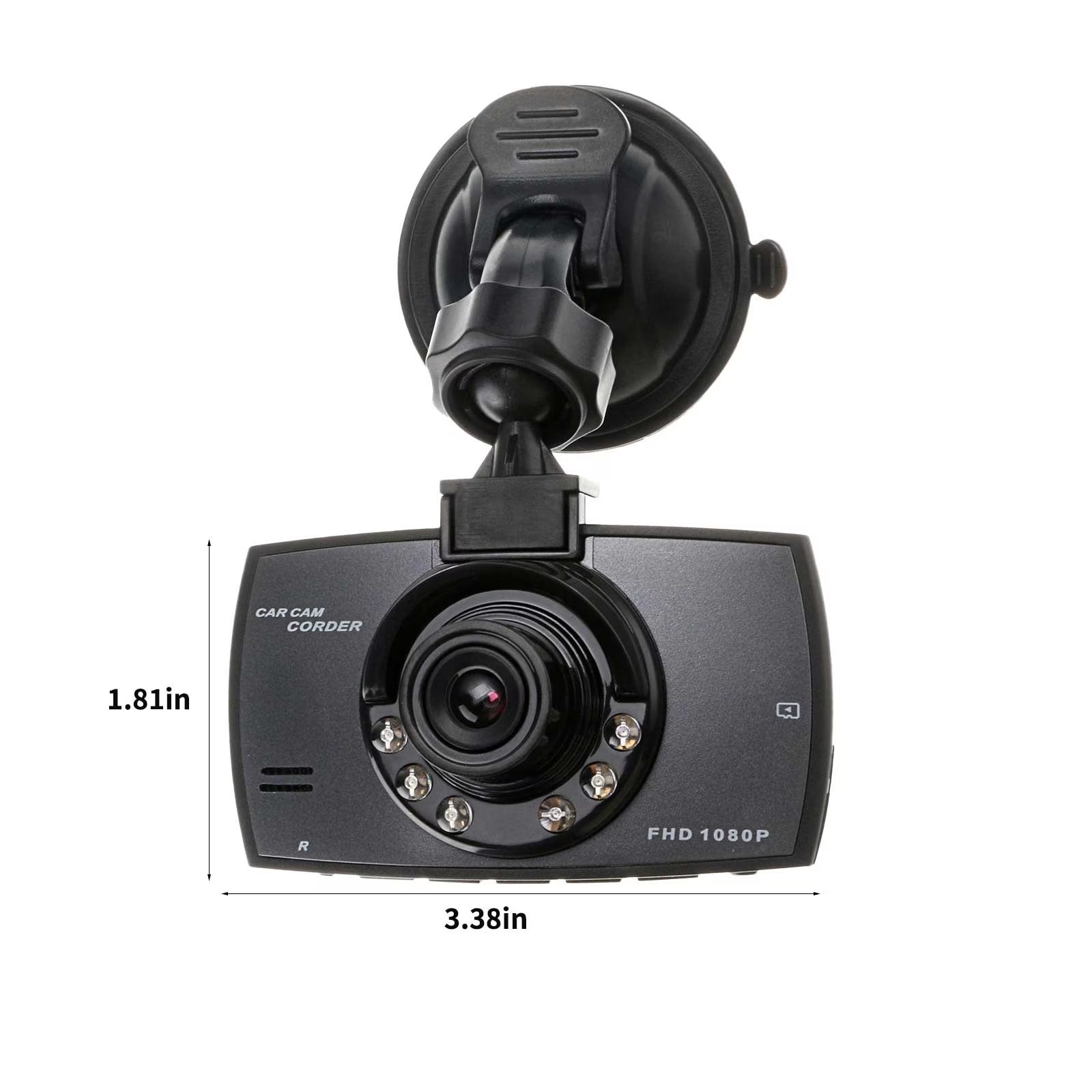 Dash Camera for Cars, Super Night Vision Dash Cam Front and Rear With, 720P Car Dashboard Camera with Parking Monitor, Loop Recording, Motion Detection 【】
