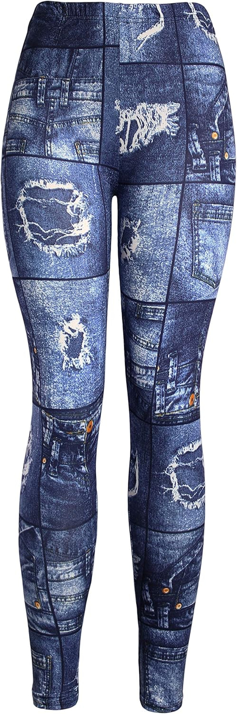 Boutique4Divas Kmystic Women'S Cotton Blend Basic Workout Fun Printed Leggings