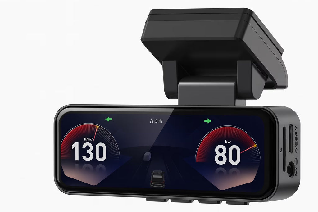 4K Dash Cam Front & 2K Rear, Wifi GPS, Night Vision, Parking Mode, Loop Recording, Memory Card Included