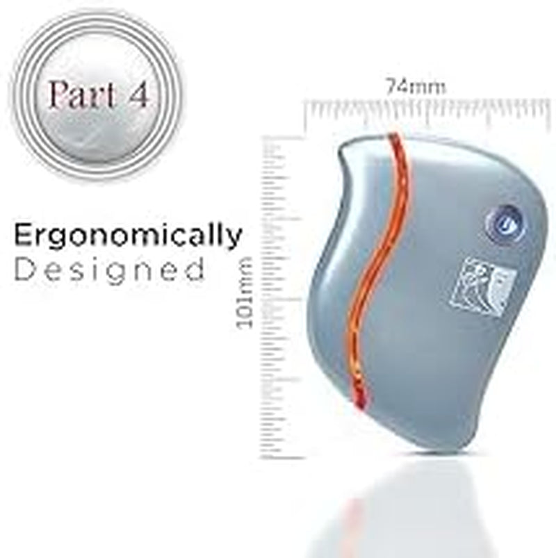 Rejuvenate Your Skin with the 4-in-1 Electric Heated Gua Sha Facial Massager for Ultimate Face and Neck Care