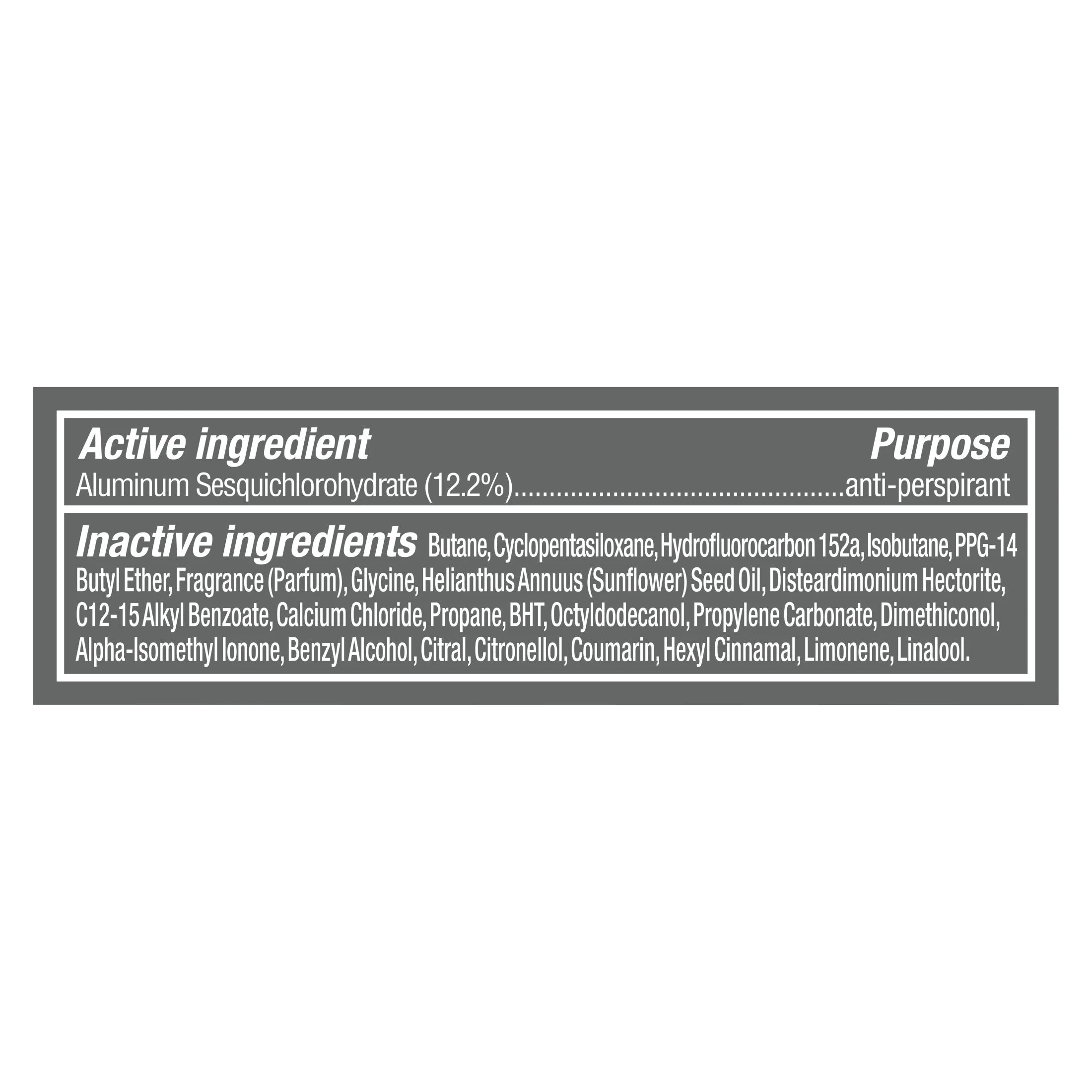 Stain Defense Long Lasting Men'S Antiperspirant Deodorant Dry Spray, Clean, 3.8 Oz