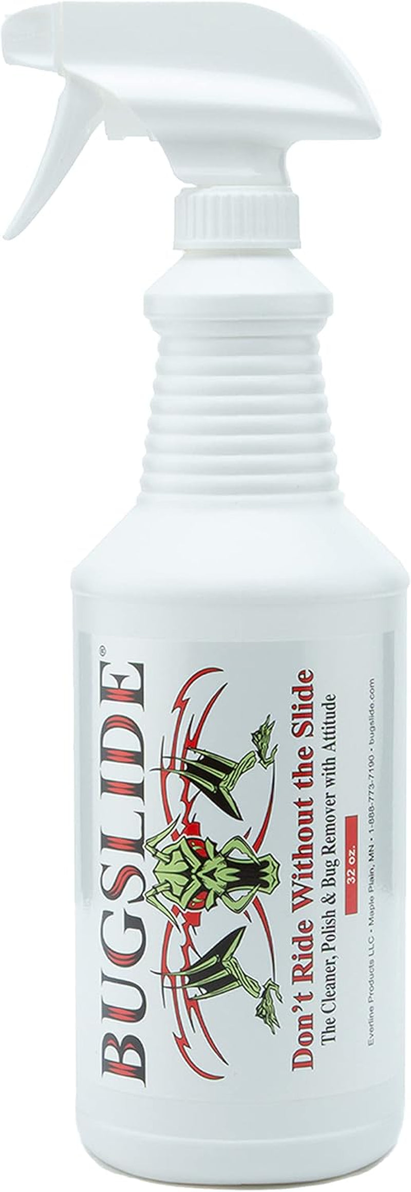 Ultimate Bugslide All-Purpose Car Cleaner & Detailer Spray – 32 Oz for Interior & Exterior Shine, Degreasing, and Polishing, Effortlessly Wipes Away Bugs on All Surfaces!