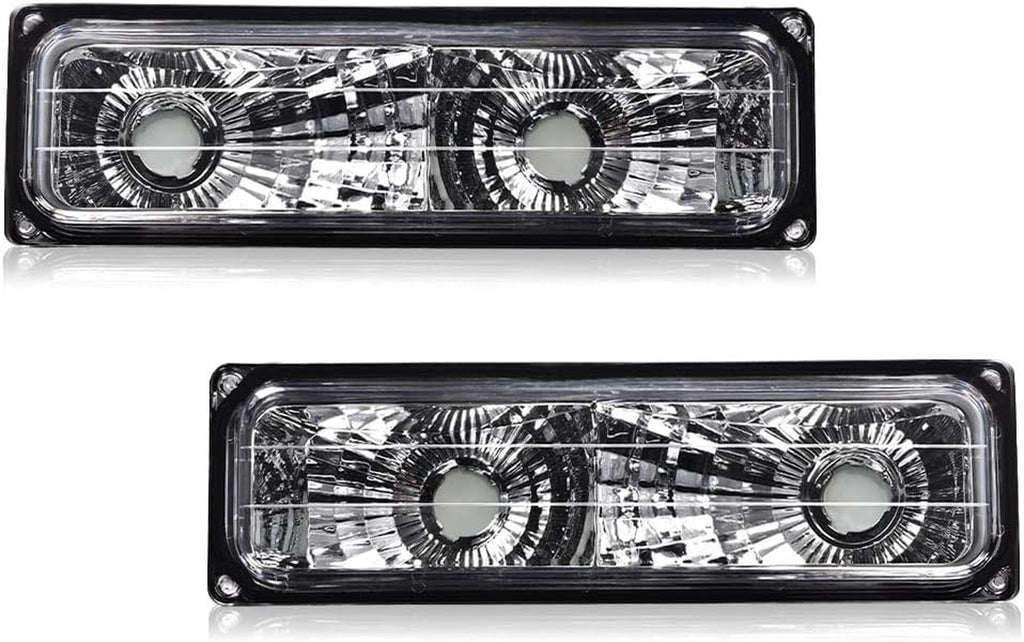 Headlight and Corner Lamp Set for 1994-1998 Chevy C/K 1500, 2500, 3500, Tahoe
