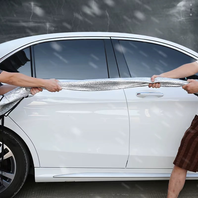 Universal Fit Car Cover for Sedan and SUV - Sun, Snow, and Dust Protection Accessories