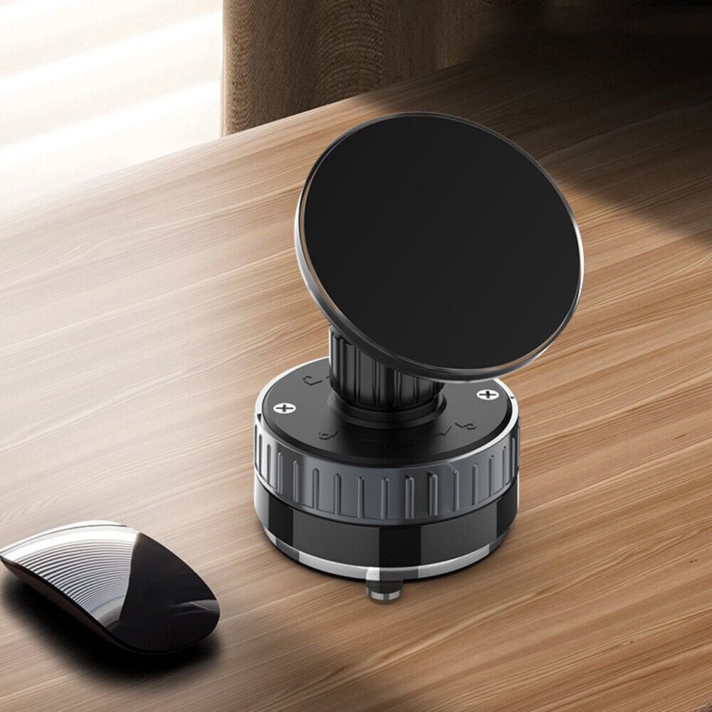 Magnetic Vacuum Car Phone Holder and Wall/Table Mount for MagSafe Compatibility