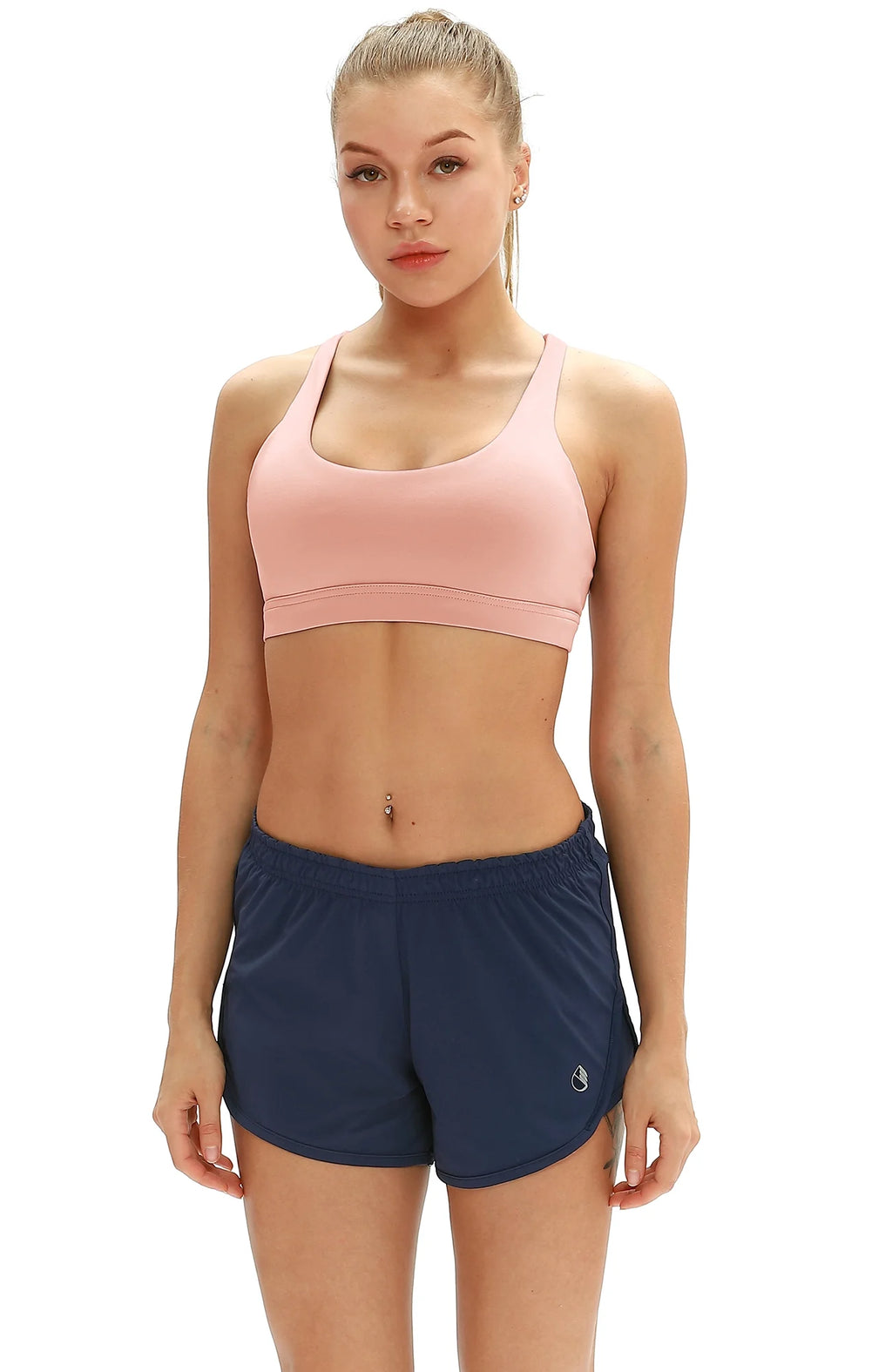 Brasier Deportivo Acolchado Con Tiras Tops De Yoga Ropa Deportiva Ropa De Entrenamiento Para Mujer