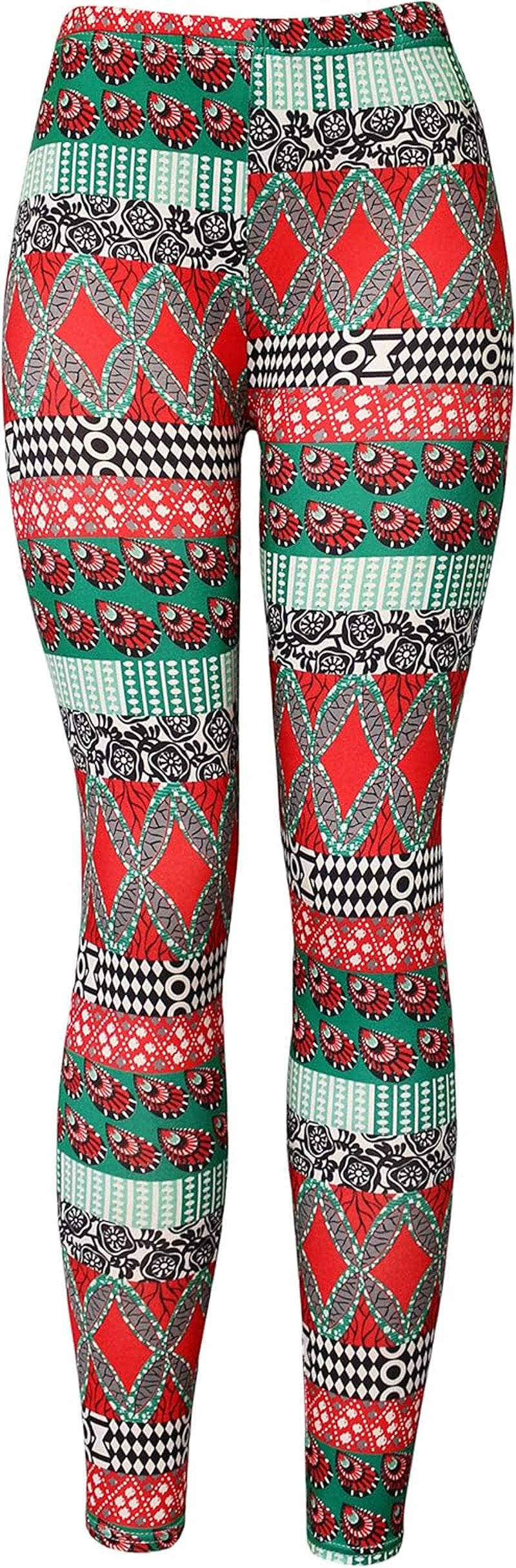 Boutique4Divas Kmystic Women'S Cotton Blend Basic Workout Fun Printed Leggings
