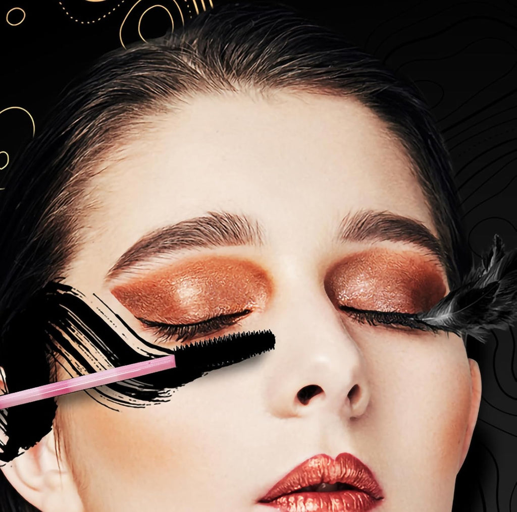 BIHRTC 100PCS Disposable Makeup Tools Kit - Essential Mascara Wands, Lip Applicators & Liner Brushes for Flawless Beauty Application