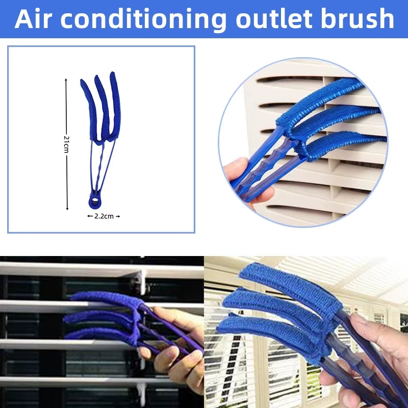 Car Detailing Brush Set: Comprehensive Auto Cleaning Kit for Vents, Gaps, and Air Outlet Maintenance