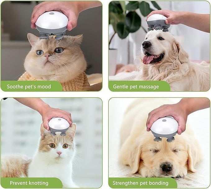 Electric Pet Massager for Dogs and Cats – Stress Relief Tool