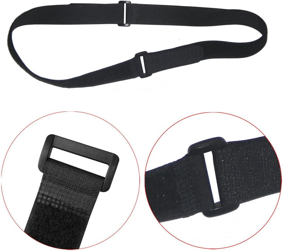 Yiwerder 16 Pack 18" Reusable Hook and Loop Cable Straps - Durable Ties to Organize and Tame Tangled Cords