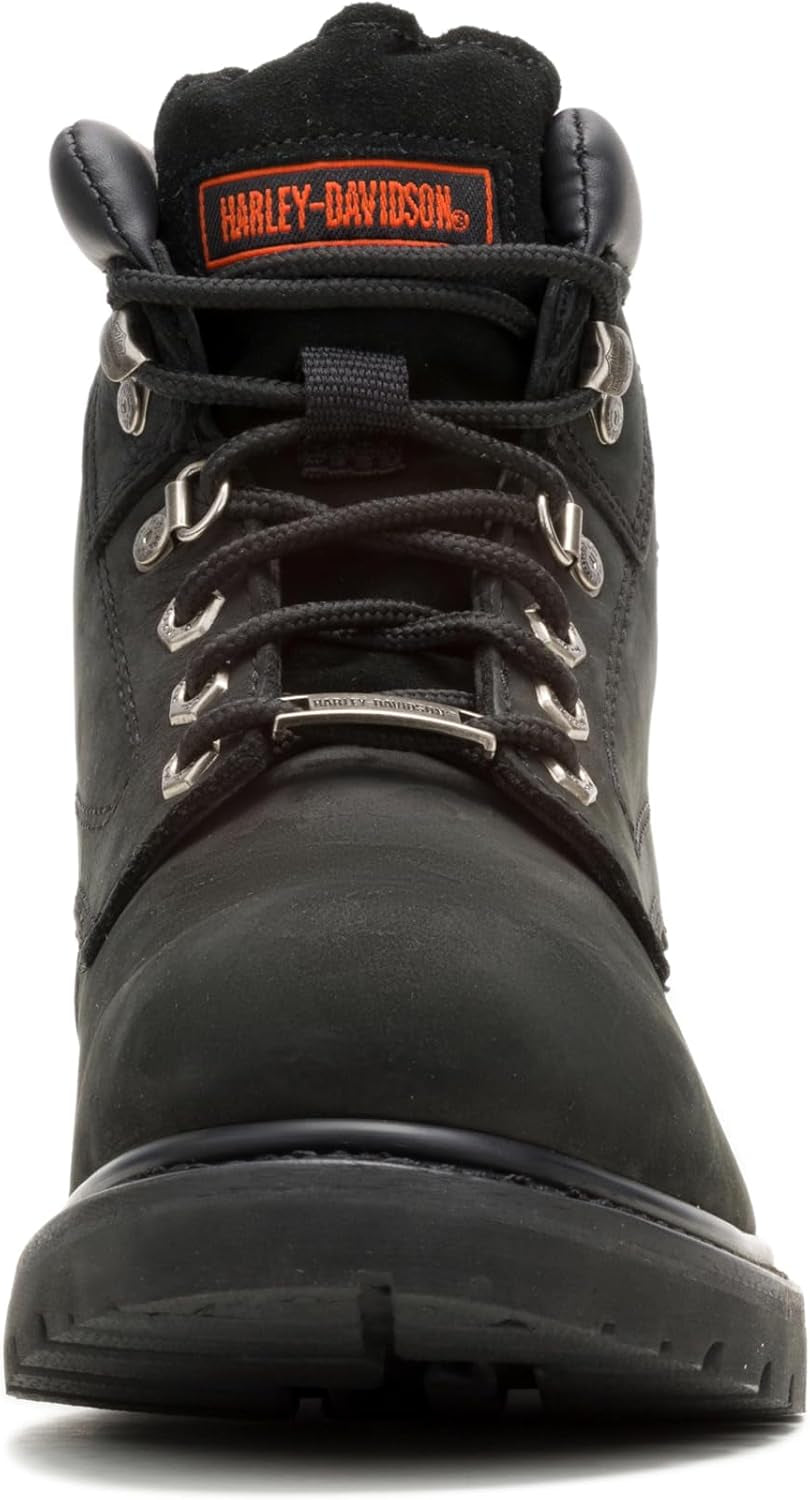 Harley-Davidson Footwear Mens Badlands Motorcycle Casual Boots Ankle - Black