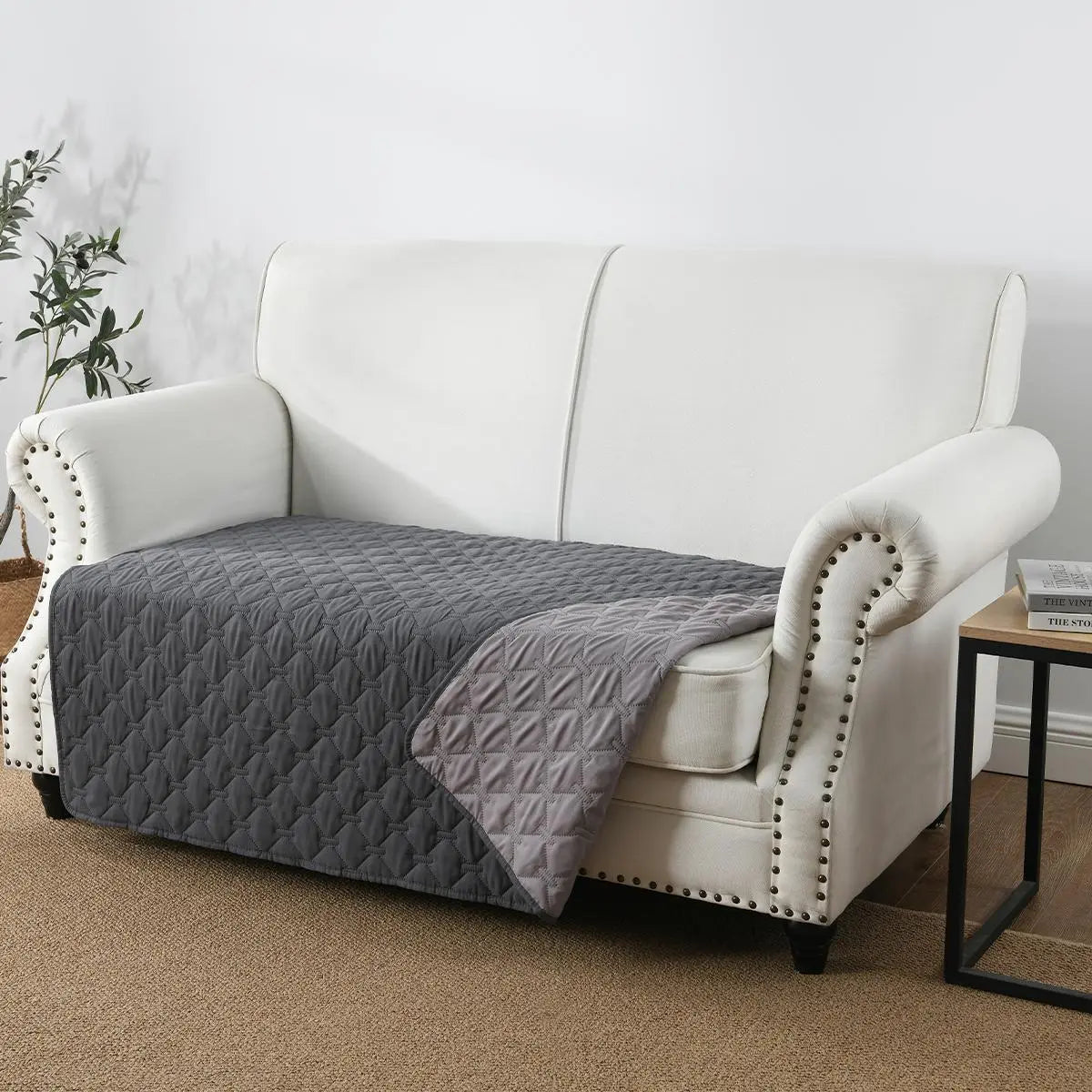 Double-Sided Waterproof Pet Bed Cover - 1 Count Pet Bed Protector for Dogs and Cats, Furniture Accessories, and Blankets