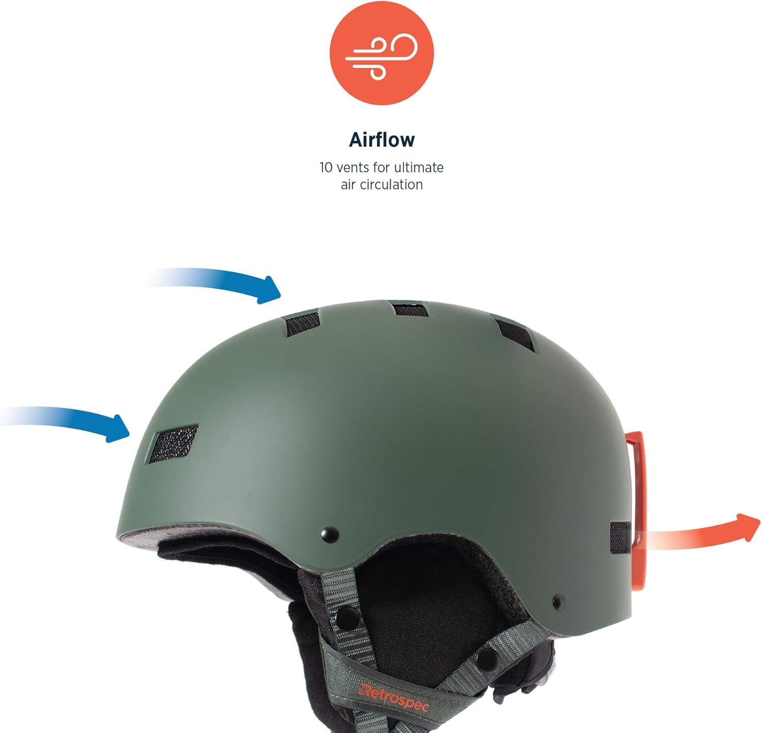 Retrospec Retrospec H1 Ski & Snowboard Helmet