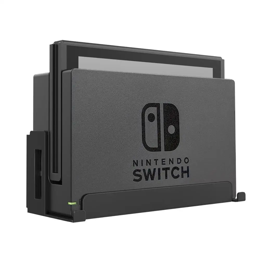 Monzlteck Wall Mount for Nintendo Switch Original and OLED - Gaming Accessories Dock Holder, Metal, Suitable for Placement Near or Behind TV