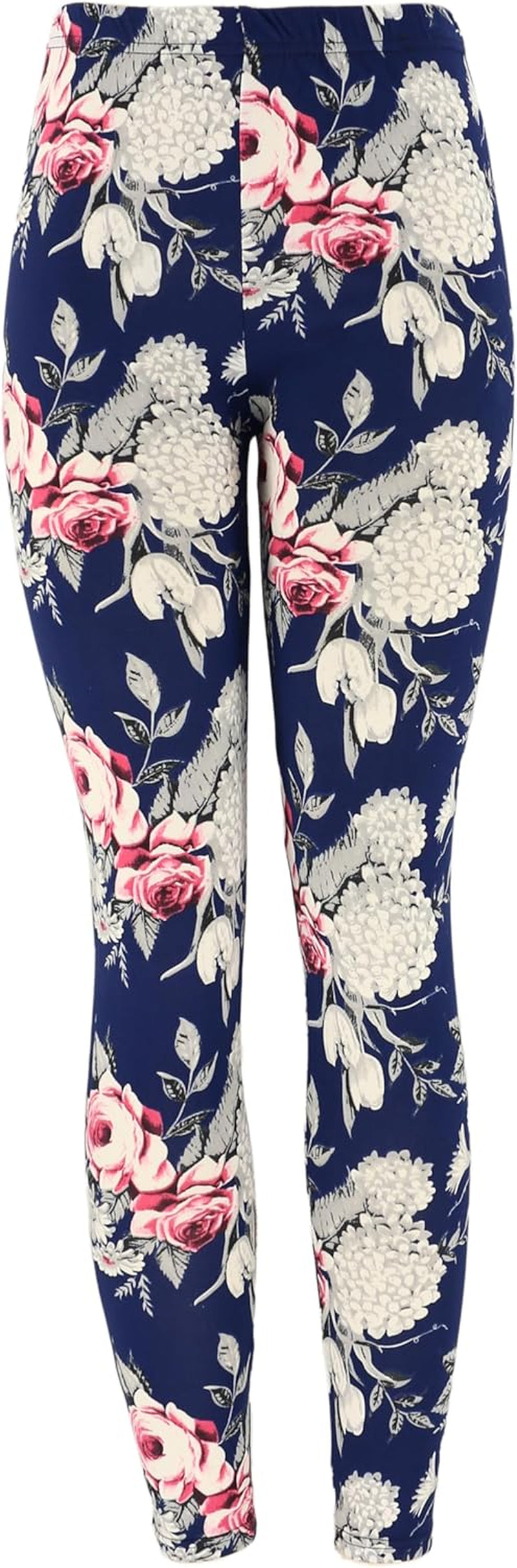 Boutique4Divas Kmystic Women'S Cotton Blend Basic Workout Fun Printed Leggings