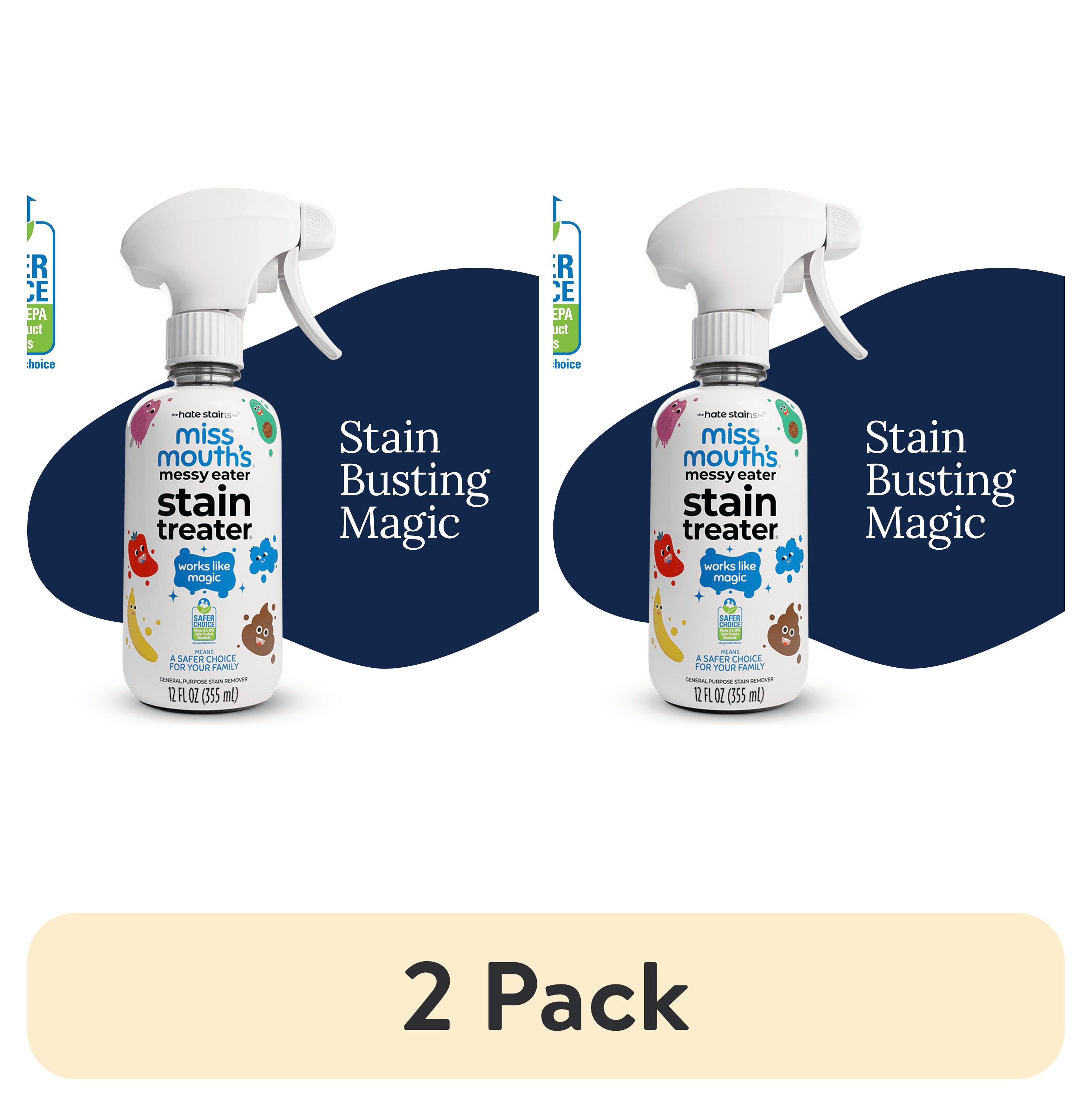 Miss Mouth'S Messy Eater Stain Treater Spray for Baby & Kids, 4 Fl Oz, Newborn & Baby Essentials, Stain Remover for Food, Grease, & More, Gentle on Laundry