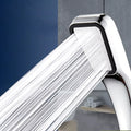 300-Hole Pressurized Handheld Square Showerhead - Water-Saving Rainfall Spray Nozzle for Bathroom Accessories