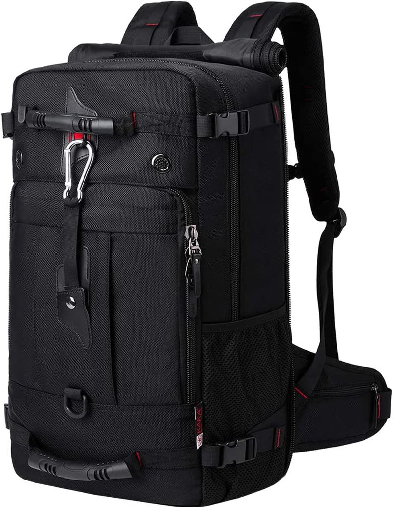 KAKA 35L Travel Backpack & Duffle Bag - Durable Convertible Design for 15.6" Laptops - Perfect for Men & Women