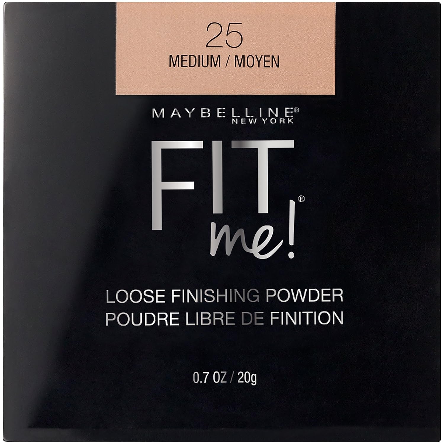 Maybelline Fit Me Loose Setting Powder - Lightweight Face Makeup & Finishing Powder in Light Medium - Flawless Finish, 1 Count