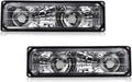 Headlight and Corner Lamp Set for 1994-1998 Chevy C/K 1500, 2500, 3500, Tahoe