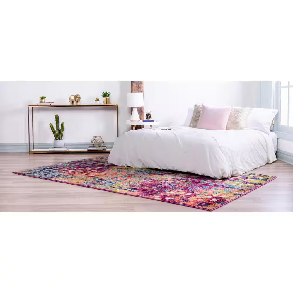 Jardin Ivy Multi 5' 0 X 8' 0 Area Rug