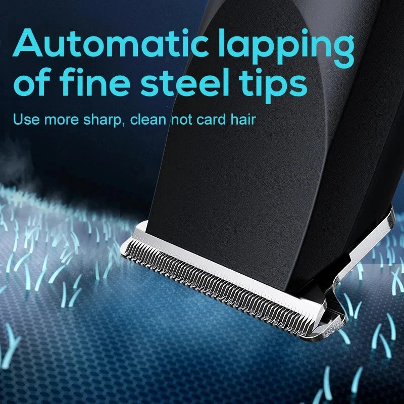 NEW 2026 Design of Adjustable Cutter Head with USB Charging for Electric Hair Clipper Hair and Beard Trimming