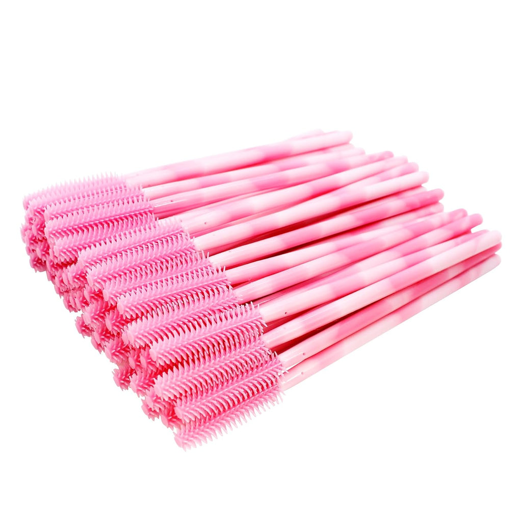 BIHRTC 100PCS Disposable Makeup Tools Kit - Essential Mascara Wands, Lip Applicators & Liner Brushes for Flawless Beauty Application