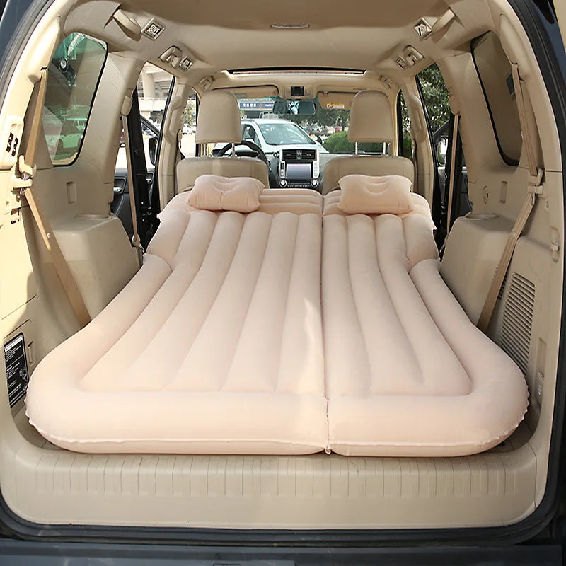 Inflatable Car Mattress - Multifunctional Travel Bed for Automotive Use
