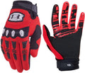 Seibertron Unisex BMX MX ATV MTB Racing Mountain Bike Bicycle Cycling Off-Road/Dirt Bike Gloves Road Racing Motorcycle Motocross Sports Gloves Touch Recognition Full Finger Glove