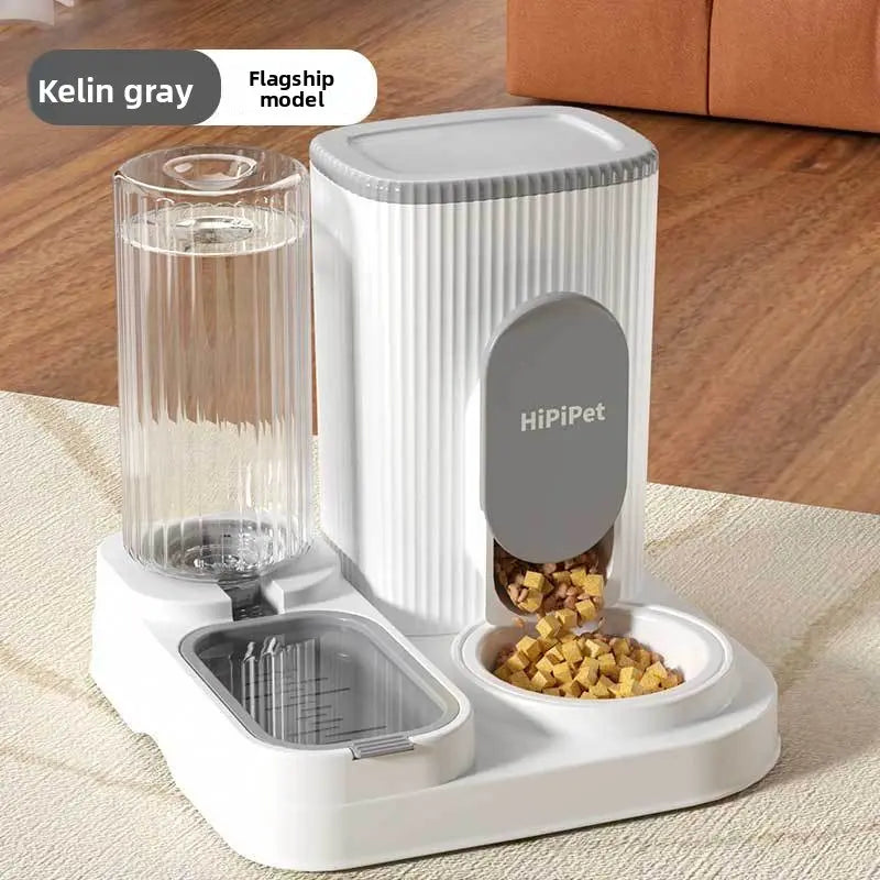 Automatic Electric Pet Water Dispenser and Food Bowl for Dogs and Cats - Large Capacity Pet Supplies
