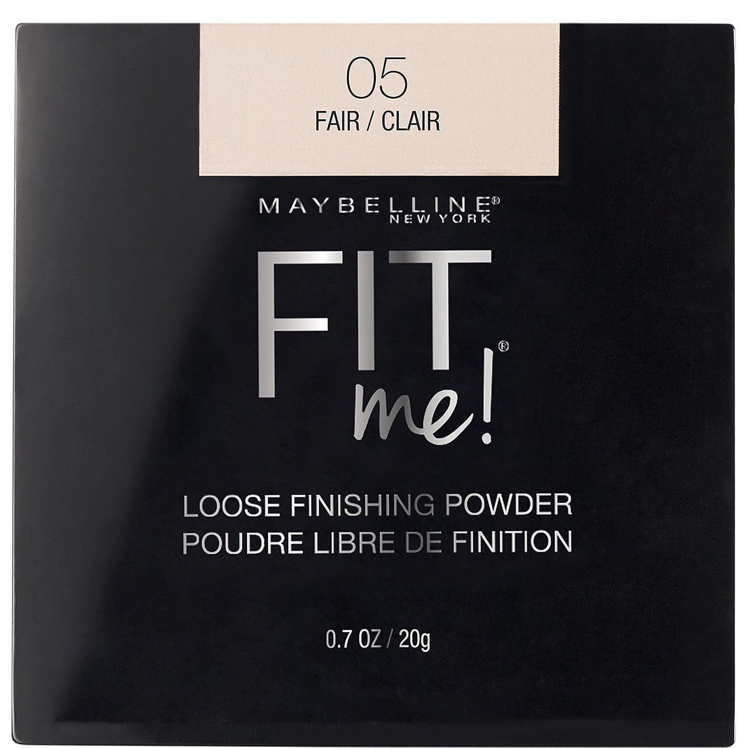 Maybelline Fit Me Loose Setting Powder - Lightweight Face Makeup & Finishing Powder in Light Medium - Flawless Finish, 1 Count