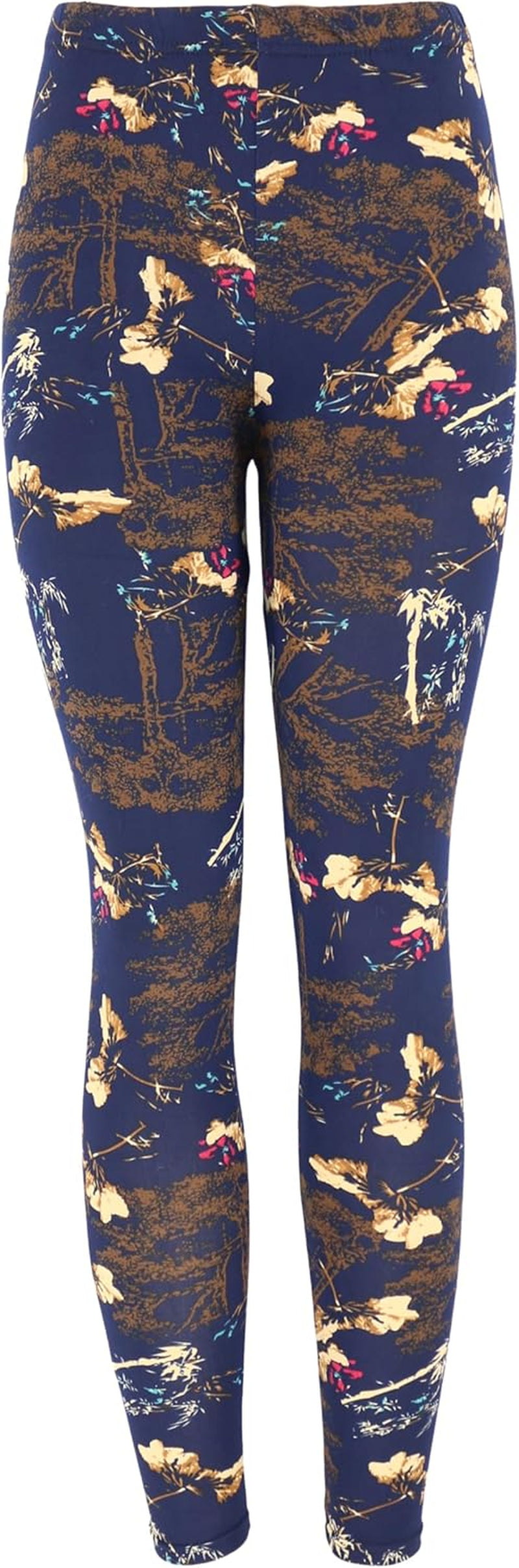 Boutique4Divas Kmystic Women'S Cotton Blend Basic Workout Fun Printed Leggings
