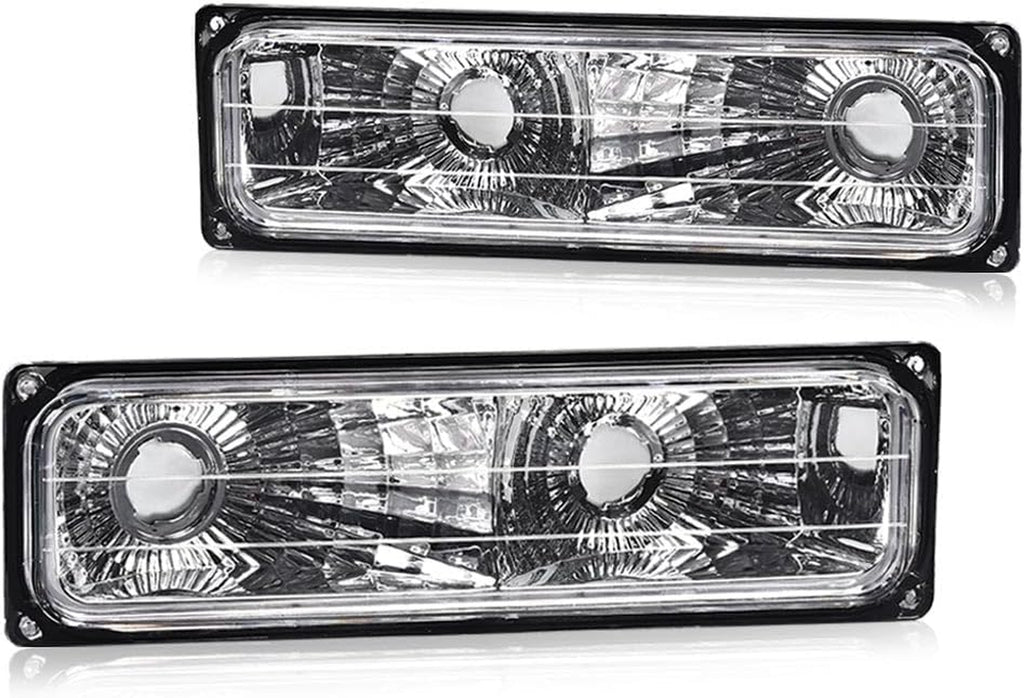 Headlight and Corner Lamp Set for 1994-1998 Chevy C/K 1500, 2500, 3500, Tahoe