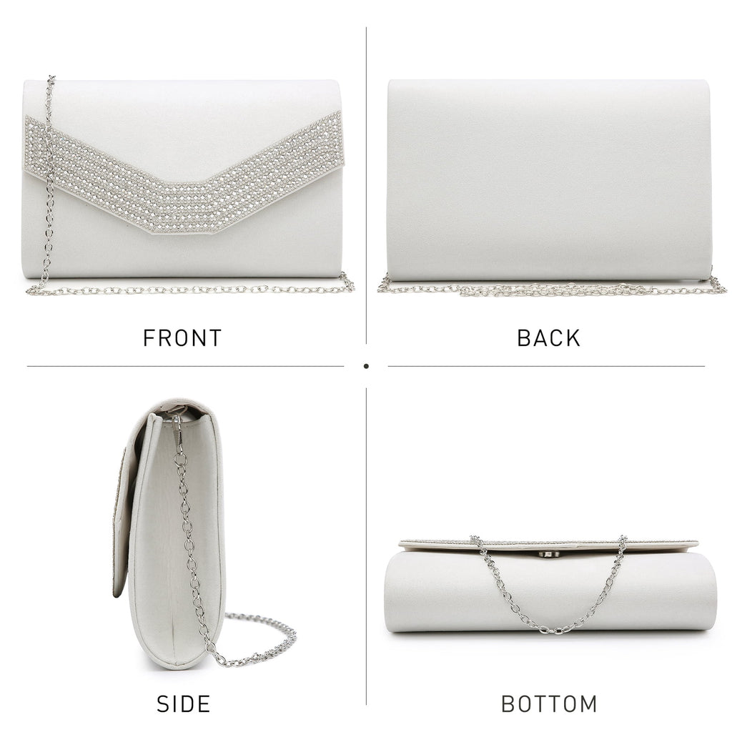 Dasein Women'S Evening Bags Formal Party Clutches Wedding Purses Cocktail Prom Handbags