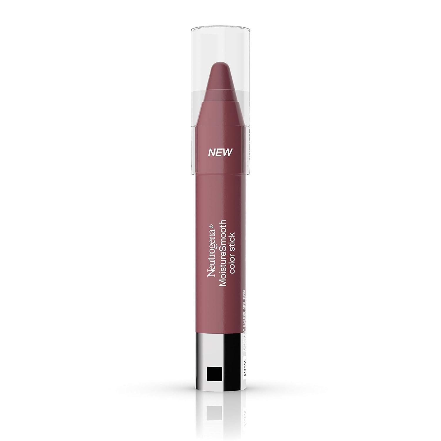 Neutrogena Moisturesmooth Color Lipstick - Plum Perfect (70) - Hydrating & Vibrant Color - 0.011 Oz