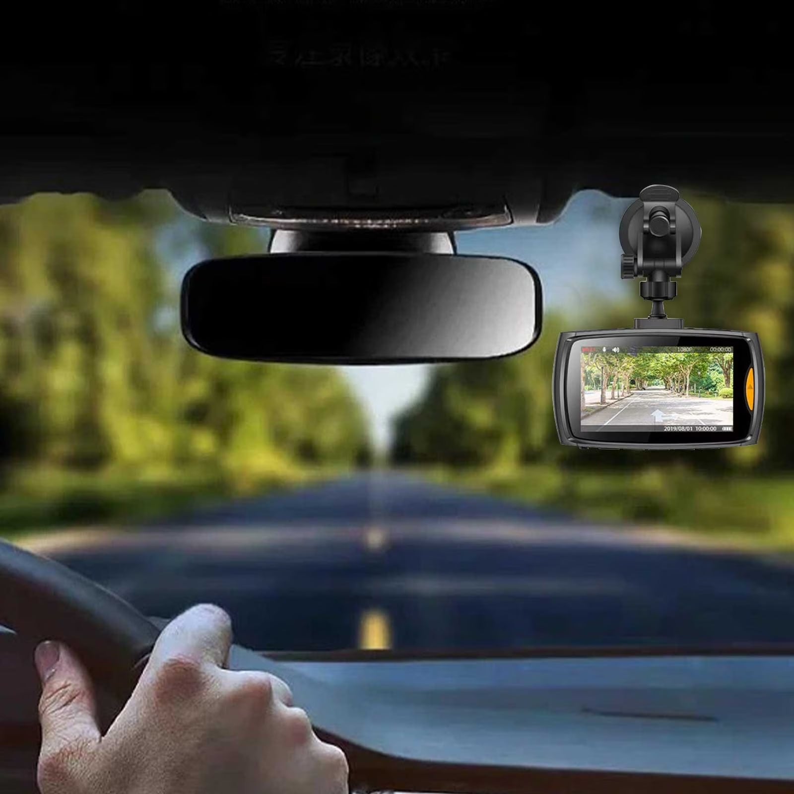 PRETXORVE Dash Cam, Dash Camera for Cars, Super Night Vision Dash Cam Front and Rear With, 720P Car Dashboard Camera with Parking Monitor, Loop Recording, Motion Detection 【2023】