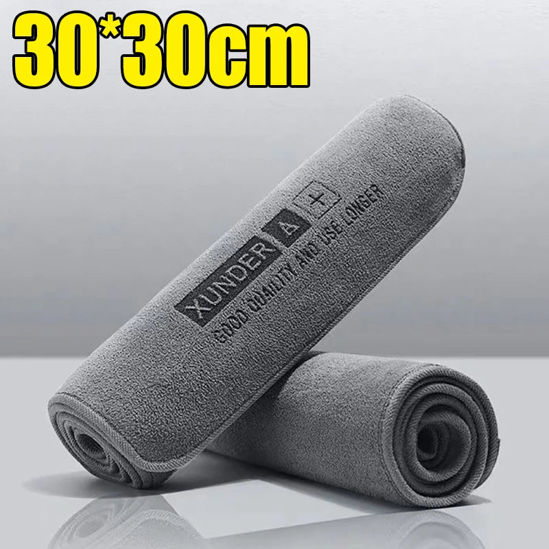 5/1PC High-End Microfiber Car Washing Towel Auto Cleaning Drying Cloth Hemming Car Care Detailing Cloth Water Absorption Car Rag
