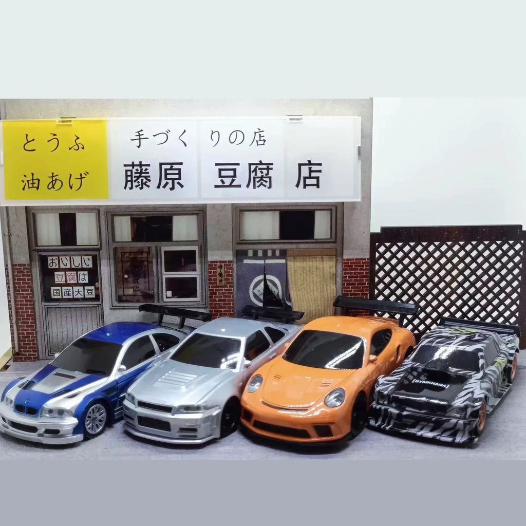 High-Speed 2.4G RC Drift Car - 1/43 Scale 4WD Remote Control Mini Racing Car - Perfect Gift for Boys!
