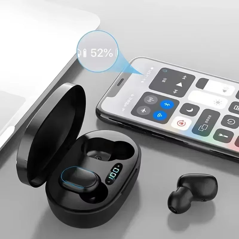 Bluetooth Wireless Headphones E7S TWS - Waterproof Sports Earphones with Control for Smartphones and Gaming Accessories
