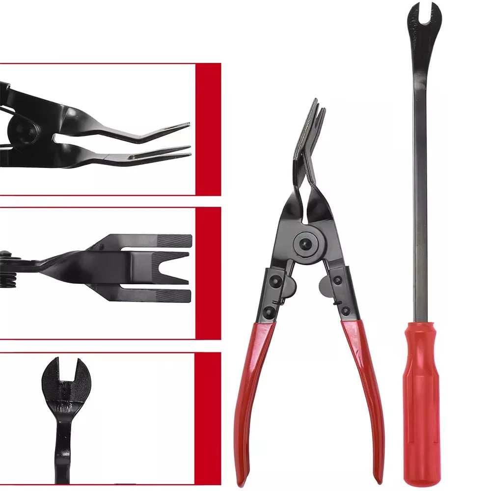 Auto Trim Removal Tool Car Door Panel Dash Audio Radio Removal Tools Kit Automotive Pry Tools Kits Auto Upholstery Repair Kit