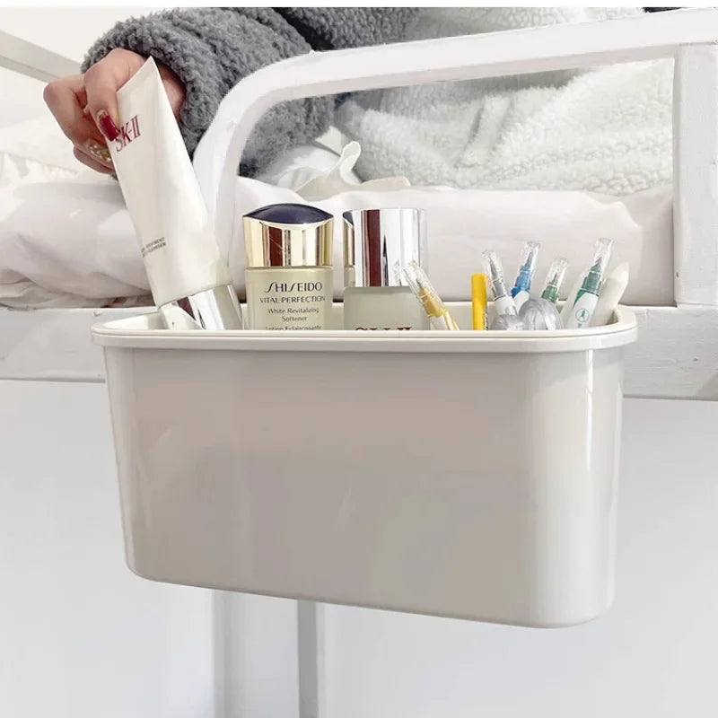 Big Capacity Bedside Hanging Basket No Punching Required Shelf Crib Storage Baby Diaper Fence Table Box Bedside Hanging Baskets