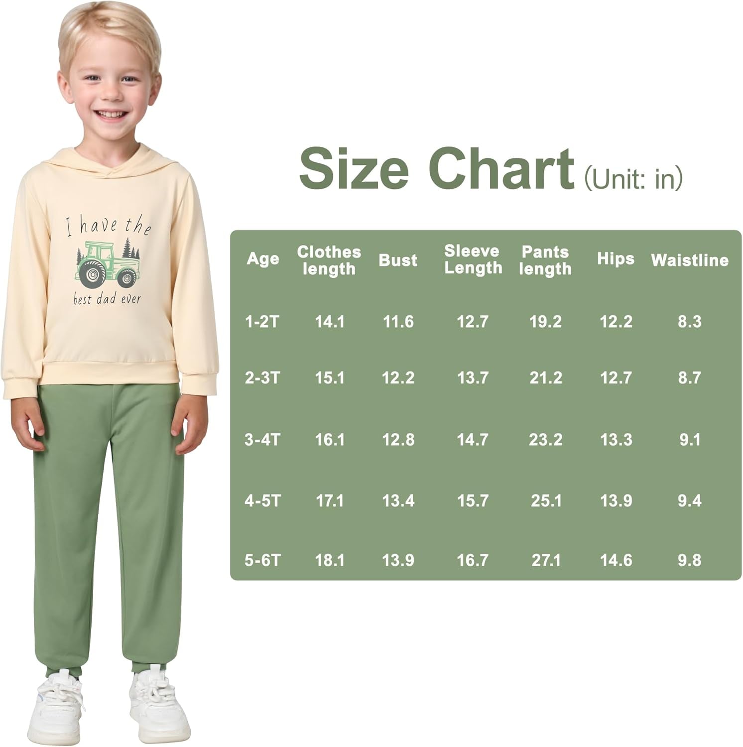 DISAUR Toddler Boy Summer Outfit Set - Cute Letter Printed Short Sleeve Tee & Pants 2PCS