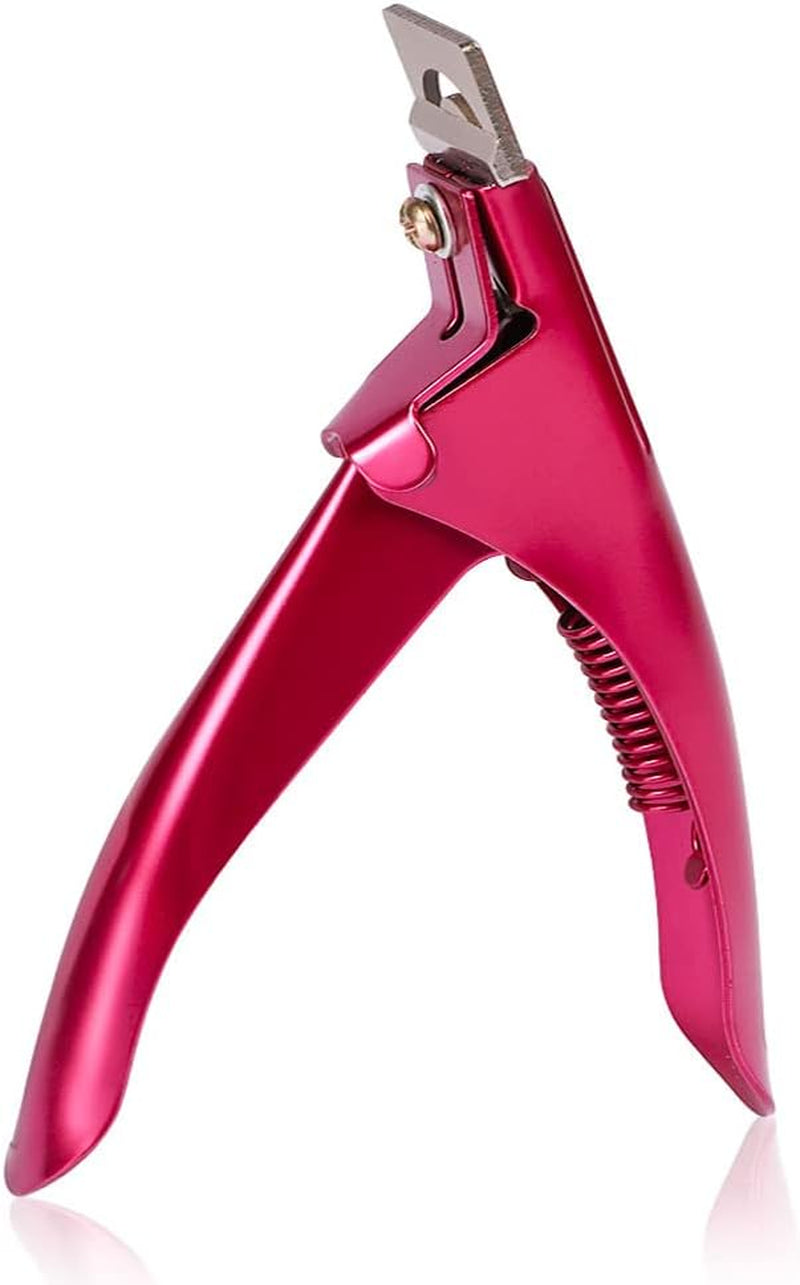 SUMAJU Professional Acrylic False Nail Clippers for Acrylic Nails Nail Tip Cutter Nail Manicure Tool (Rainbow)