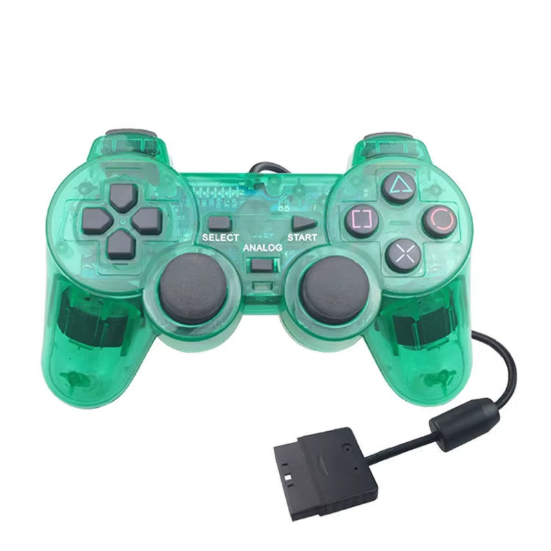 Wired Gamepad for Sony PS2 - 9 Color Options, Joystick Controller for Console Gaming Accessories